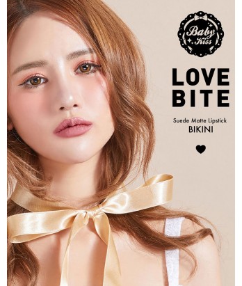 Baby Kiss Love Bite Suede Matte Lipstick - Bikini