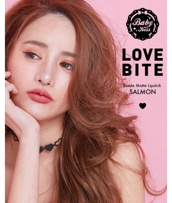 Baby Kiss Love Bite Suede Matte Lipstick - Salmon
