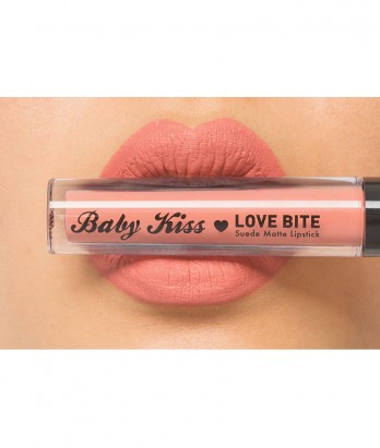 Baby Kiss Love Bite Suede Matte Lipstick - Medium Rare