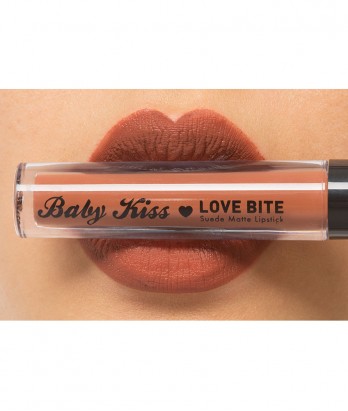 Baby Kiss Love Bite Suede Matte Lipstick - Spice