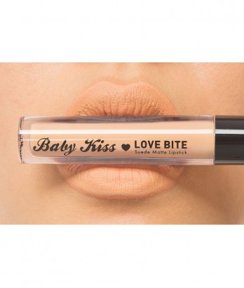 Baby Kiss Love Bite Suede Matte Lipstick - Real Nude