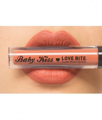 Baby Kiss Love Bite Suede Matte Lipstick - Front Row