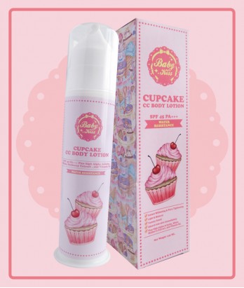 Baby Kiss CupCake CC Body Lotion - SPF 45 PA+++